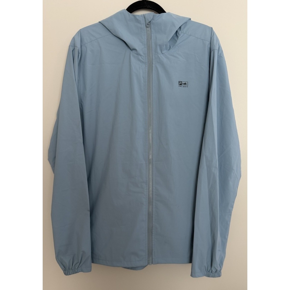 Pelagic Draft Windbreaker Slate Men's Size Large